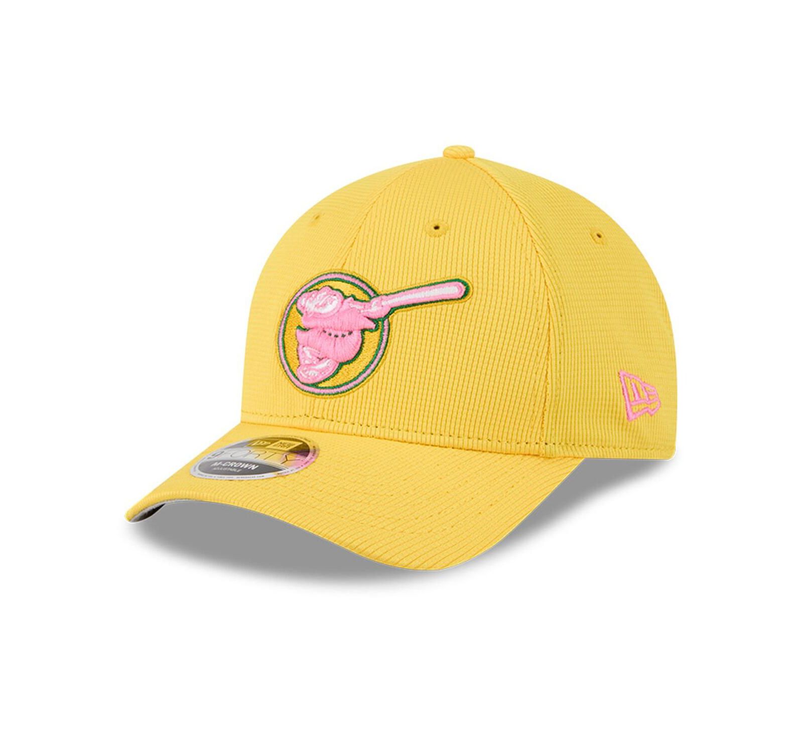 New Era Men's Yellow San Diego Padres City Connect Batting Practice 9FORTY M-Crown Adjustable Hat