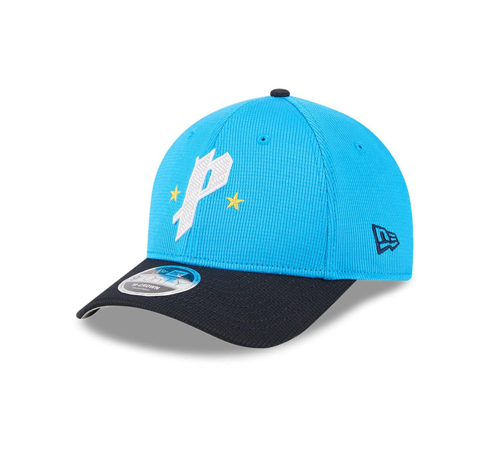 Мужская кепка New Era Neptune Blue/Navy Philadelphia Phillies City Connect Batting Practice 9FORTY M-Crown Adjustable
