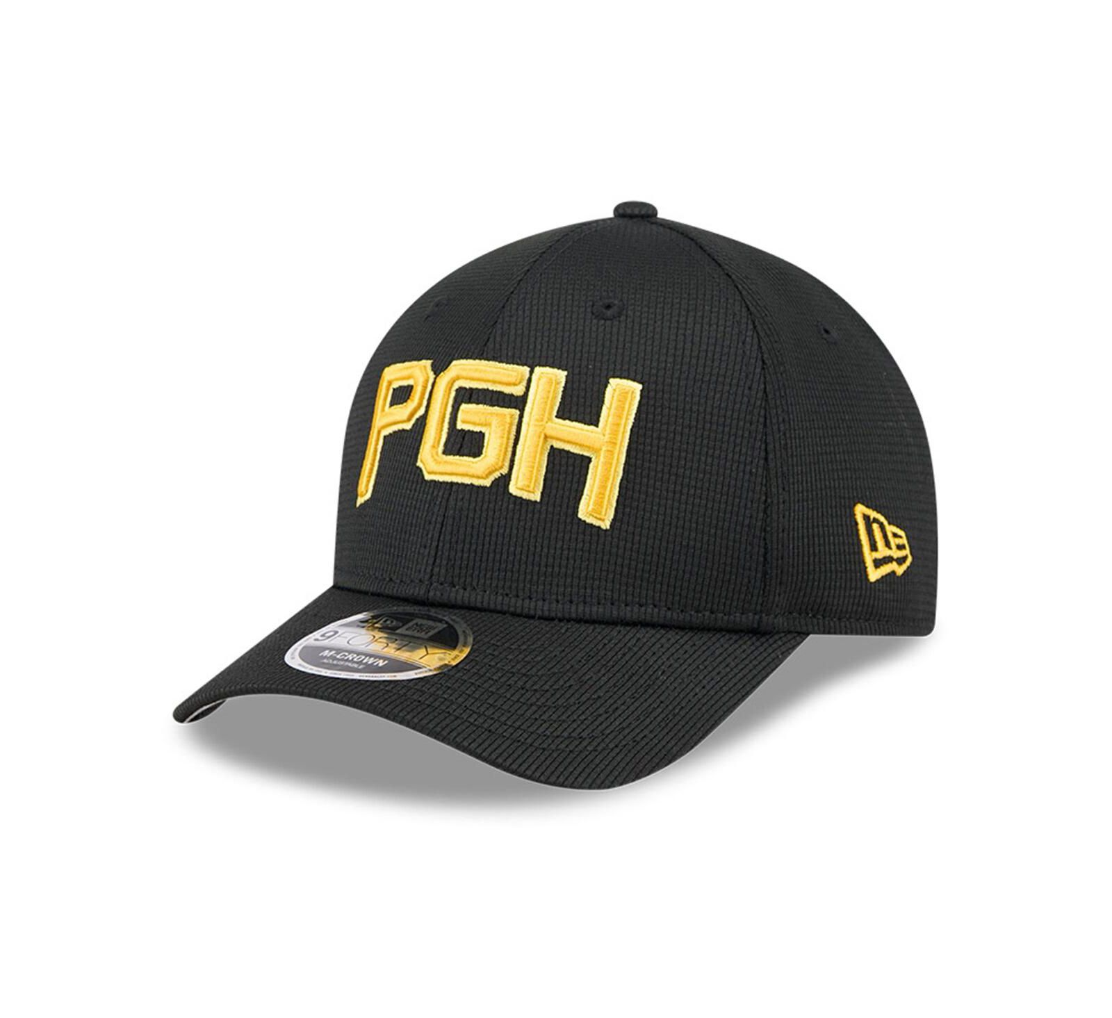 Кепка New Era Мужская Black Pittsburgh Pirates City Connect 9FORTY M-Crown Adjustable