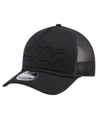 Мужская кепка-тракер New Era St. Louis Cardinals City Initial 9FORTY A-Frame M-Crown, Black