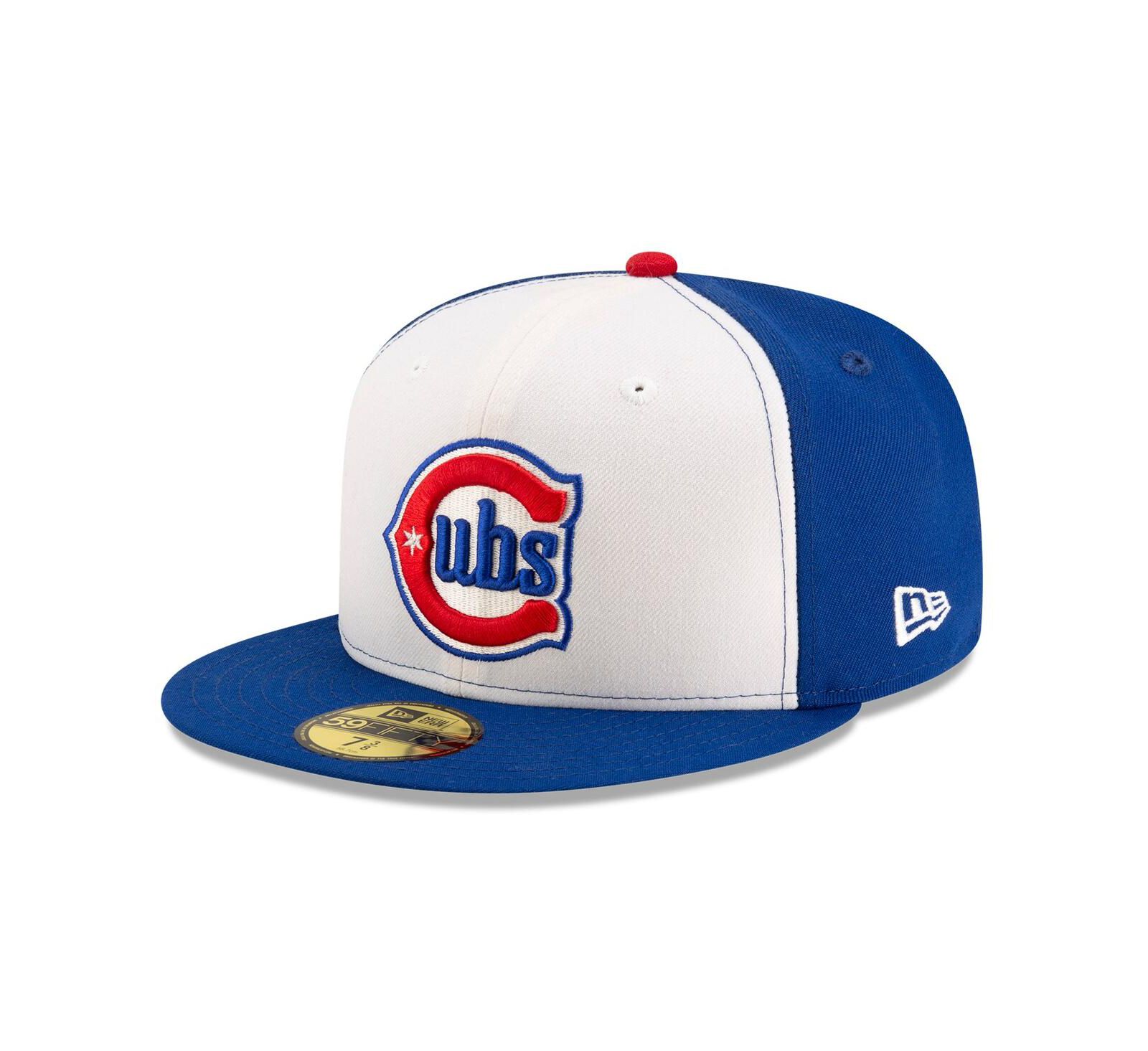 New Era Men's White/Royal Chicago Cubs Alternate Authentic Collection On-Field 59FIFTY Fitted Hat