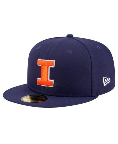 New Era Men's Navy Illinois Fighting Illini 59FIFTY Fitted Hat