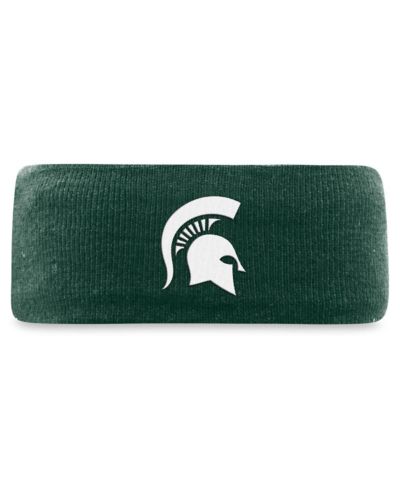 Top of the World Мужская вязаная повязка на голову Top of the World Green Michigan State Spartans