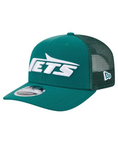 New Era Мужская зеленая кепка New York Jets Main Trucker 9SEVENTY Stretch Snap