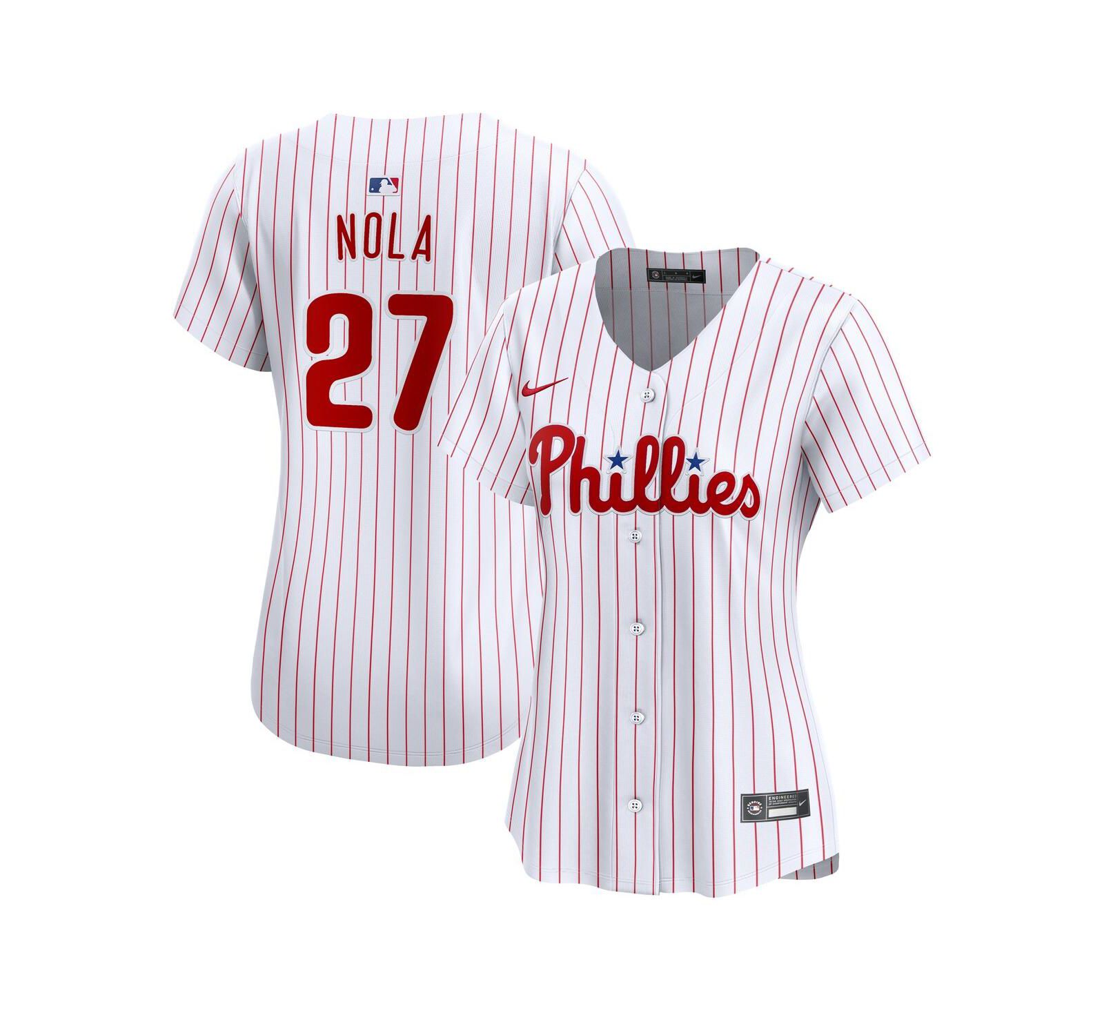 Джерси Nike Women's Philadelphia Phillies Home Limited, белая, Aaron Nola