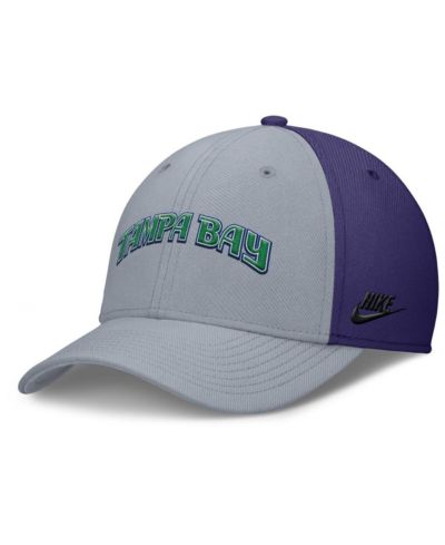 Nike Мужская кепка Tampa Bay Rays Rise Swoosh Performance Flex