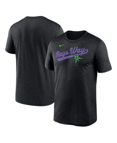 Мужская футболка Nike Black Tampa Bay Rays 2025 City Connect