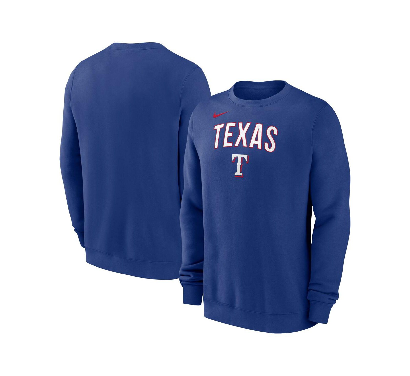Nike Мужская толстовка с капюшоном pullover Royal Texas Rangers