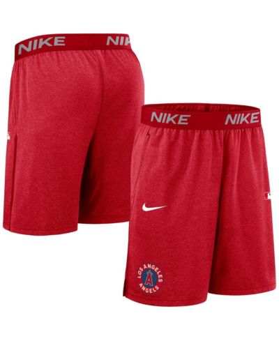 Мужские трикотажные шорты Nike Los Angeles Angels Authentic Collection City Connect, красный