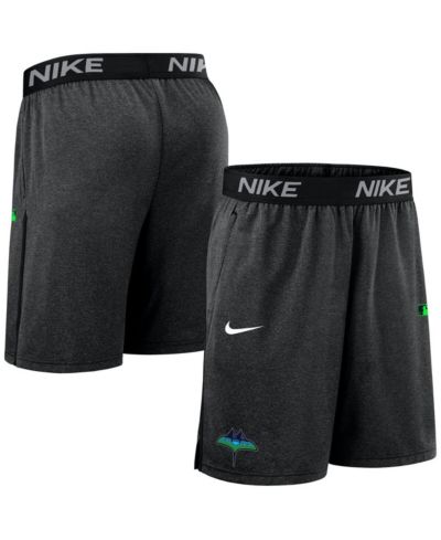 Мужские шорты Nike Black Tampa Bay Rays Authentic Collection City Connect Performance Knit