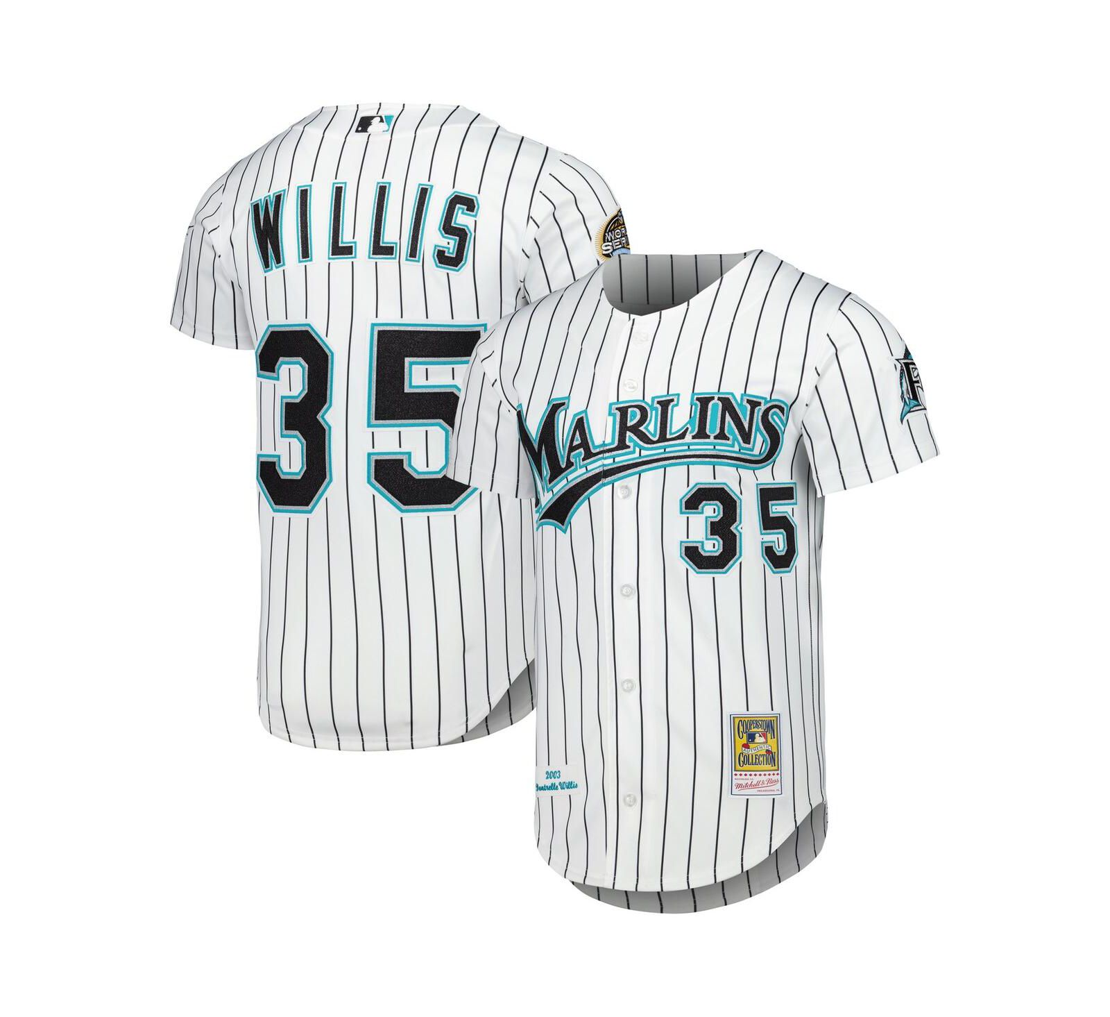 Mitchell & Ness Мужская джерси Florida Marlins Cooperstown Collection Authentic, белая