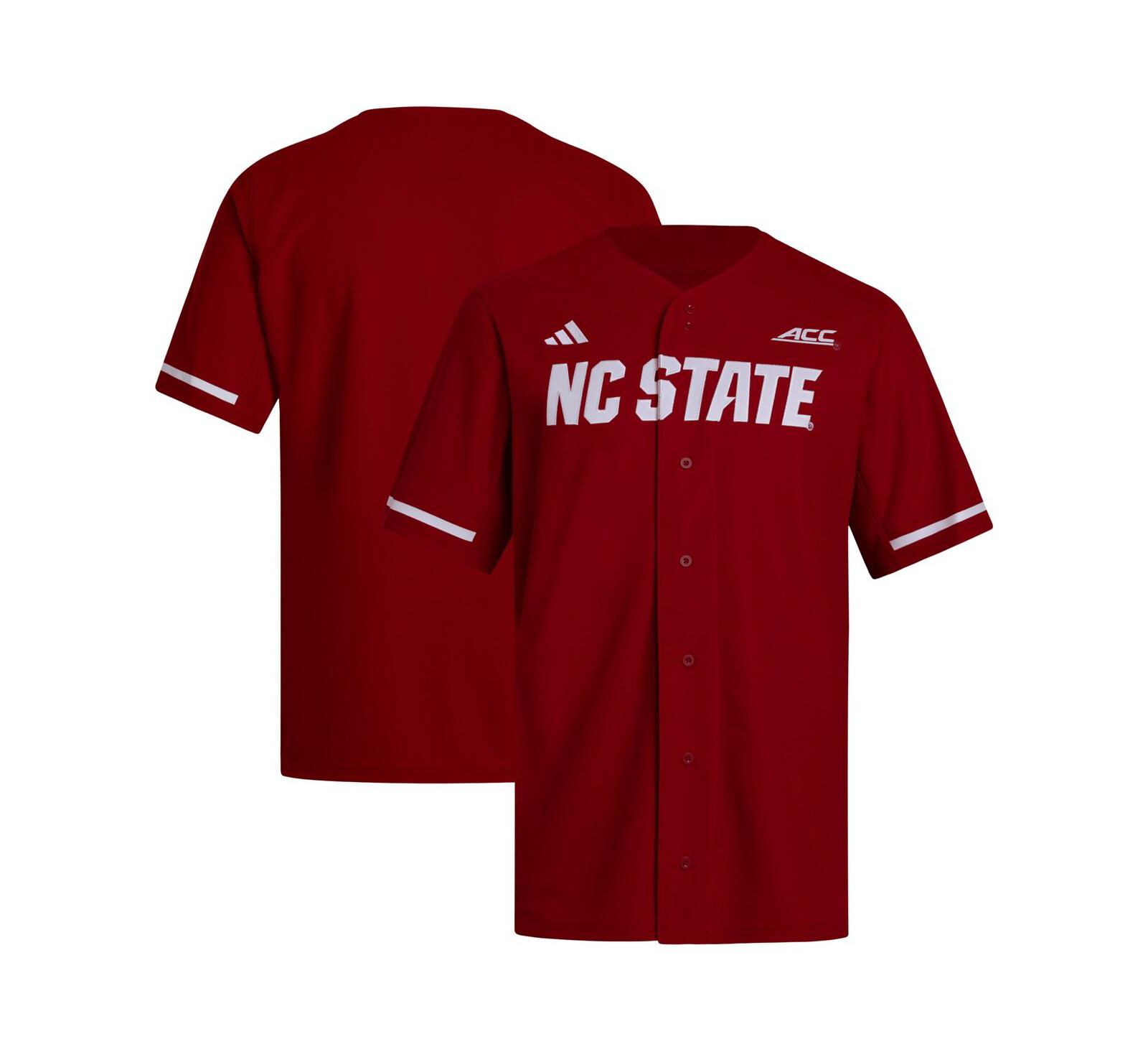 Мужская бейсбольная джерси Adidas Red NC State Wolfpack Replica