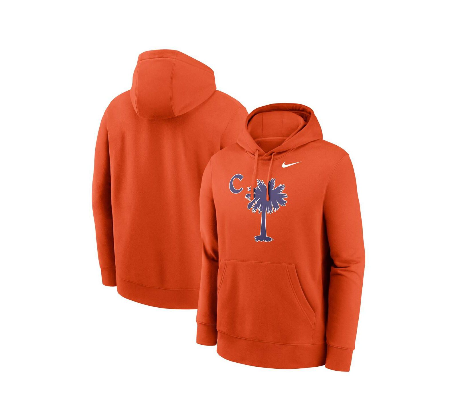 Nike Мужской флисовый худи Clemson Tigers