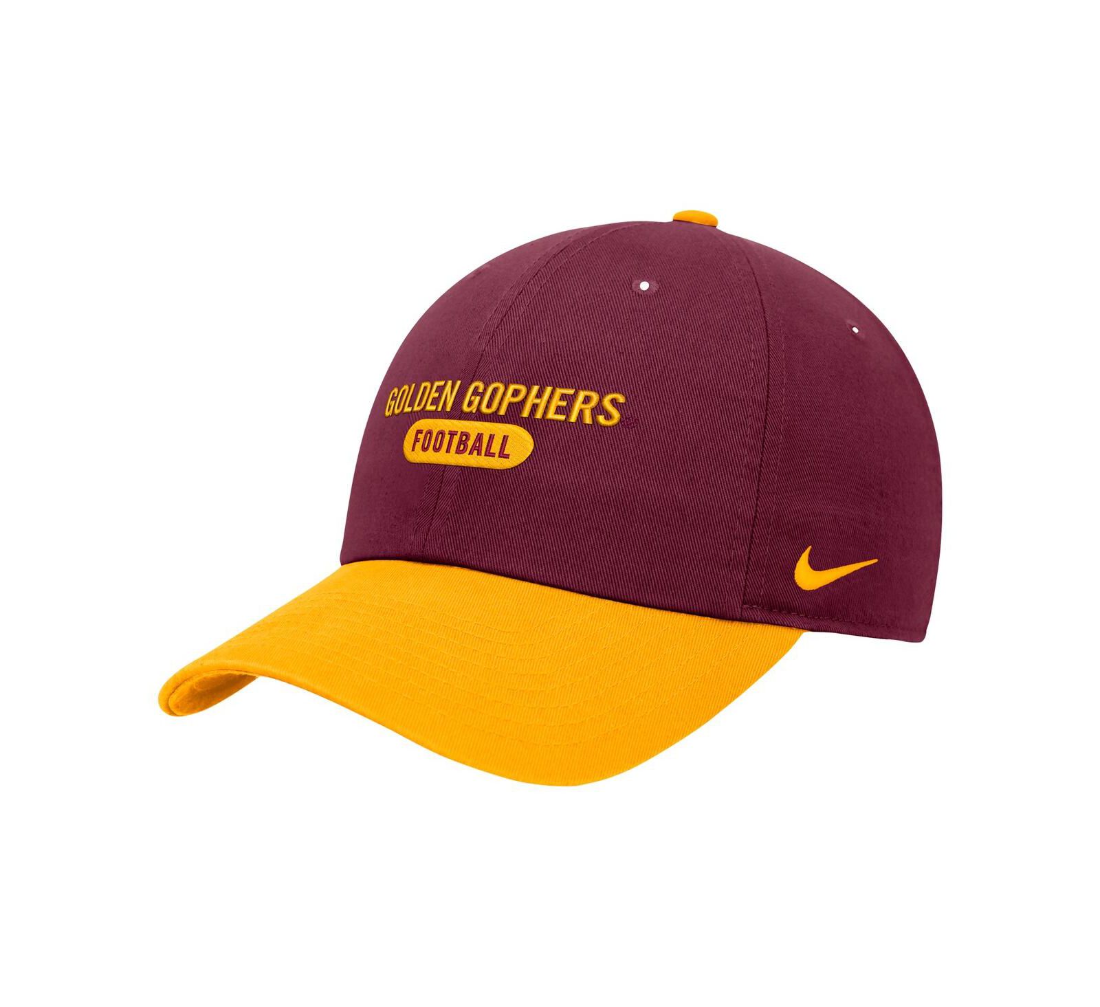 Nike Men's Maroon Minnesota Golden Gophers Color Block Club Adjustable Hat
