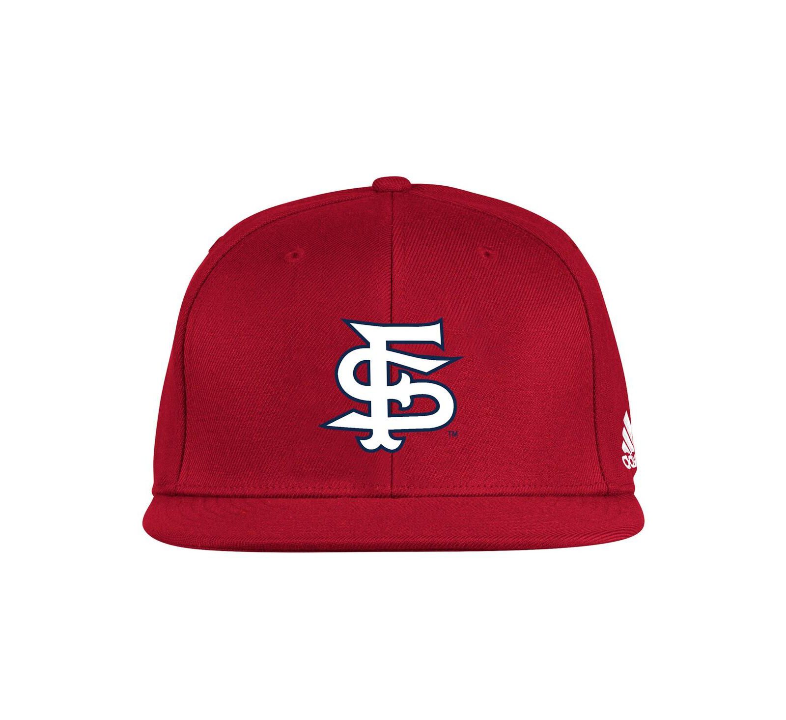 Adidas Men's Red Fresno State Bulldogs On-Field Fitted Hat
