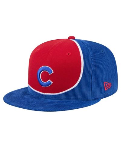 New Era Мужская кепка Chicago Cubs Retro Split Corduroy Snapback