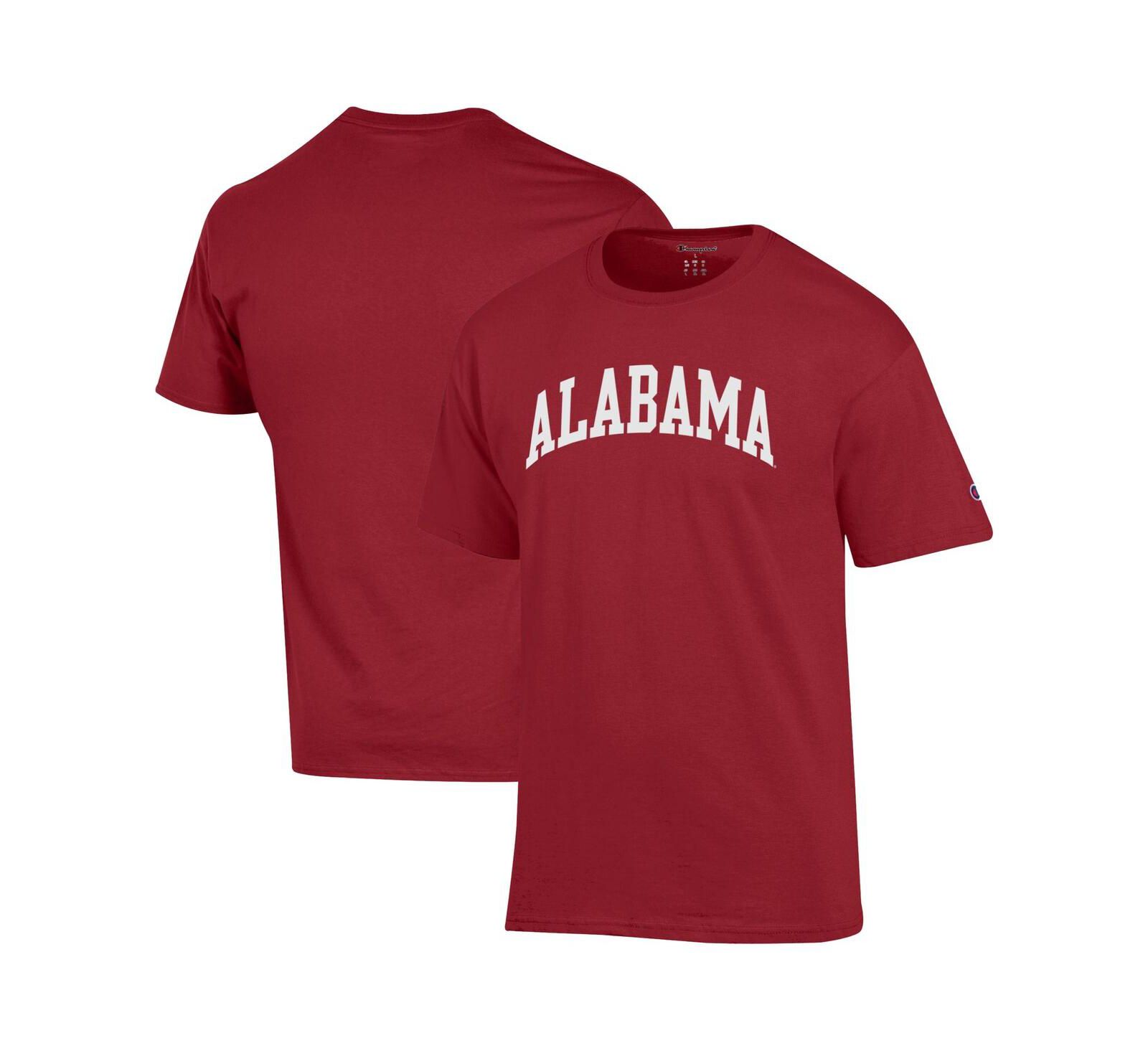 Champion Men's Crimson Alabama Crimson Tide Basic Arch T-Shirt