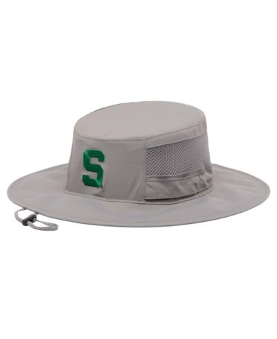 Мужская панама Columbia Gray Michigan State Spartans Bora Bora III Omni-Shade Booney