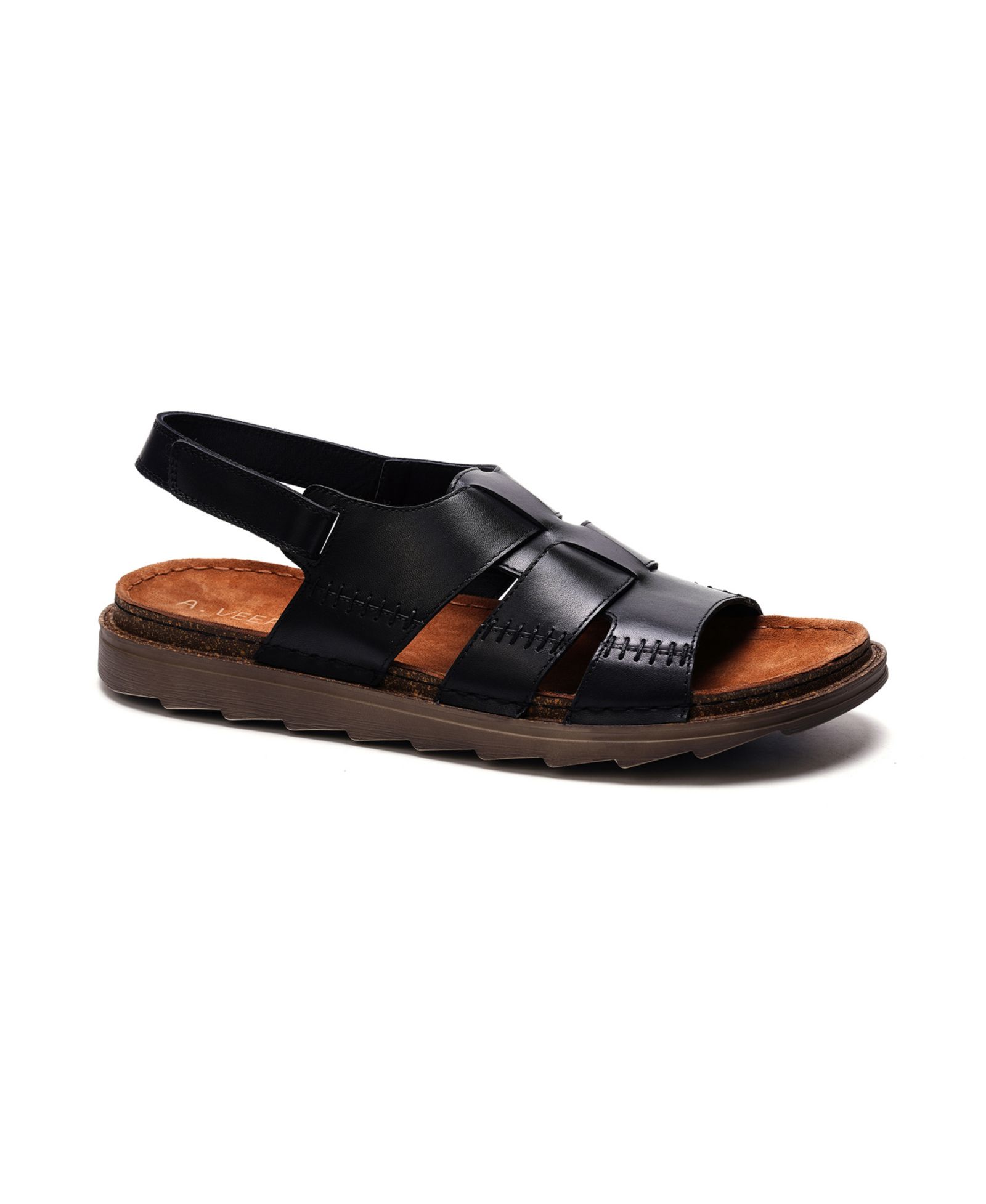 A. Veer Men's Maldiva Back Strap Sandals