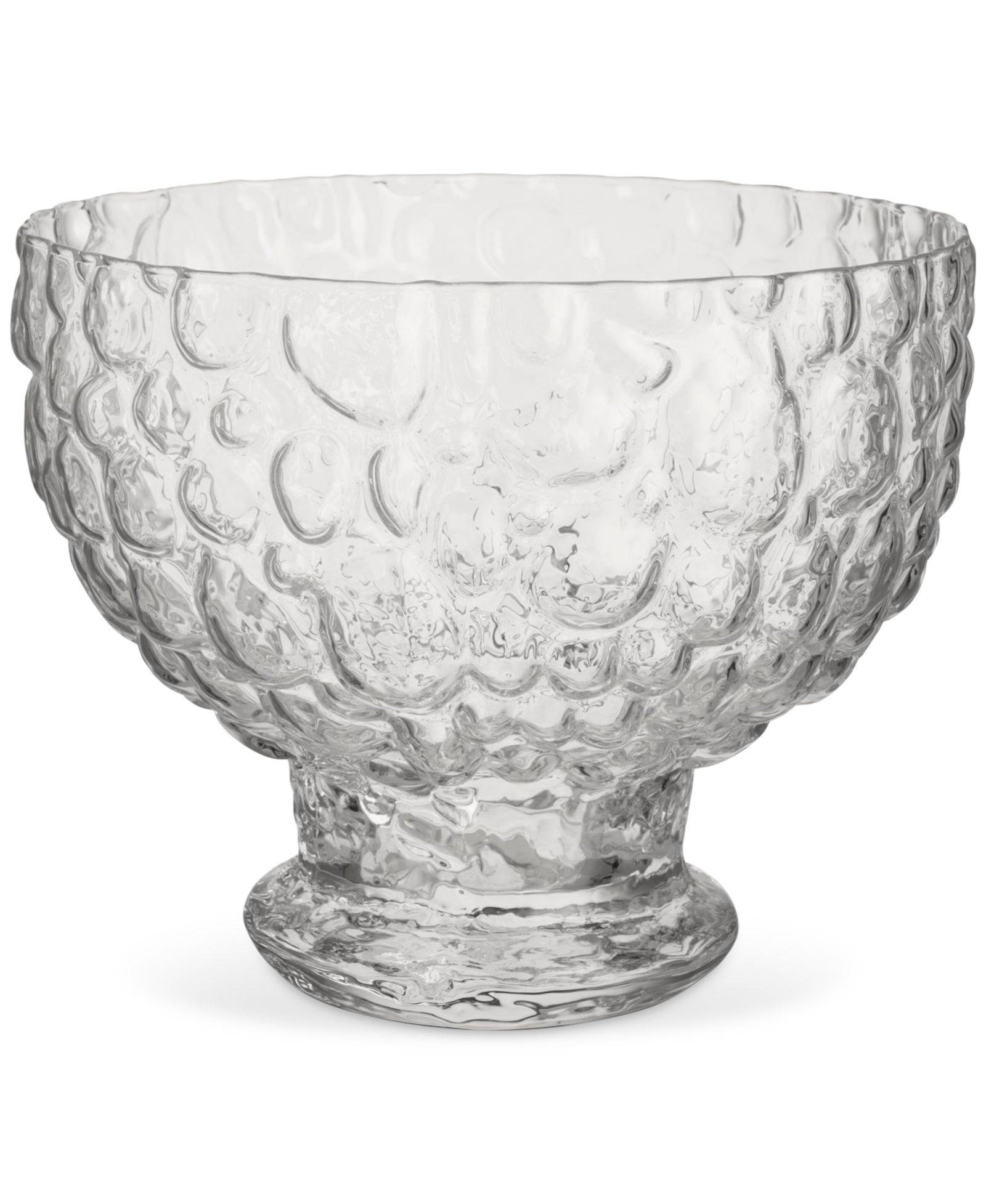 Kosta Boda Crystal Round 7.5" Moss Bowl