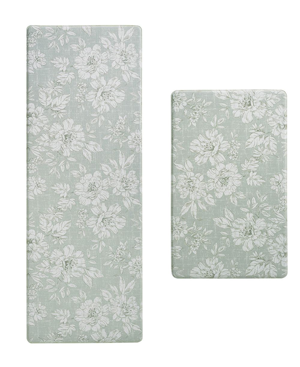 Коврики для здоровья Laura Ashley Iris Anti-Fatigue 2-Pc