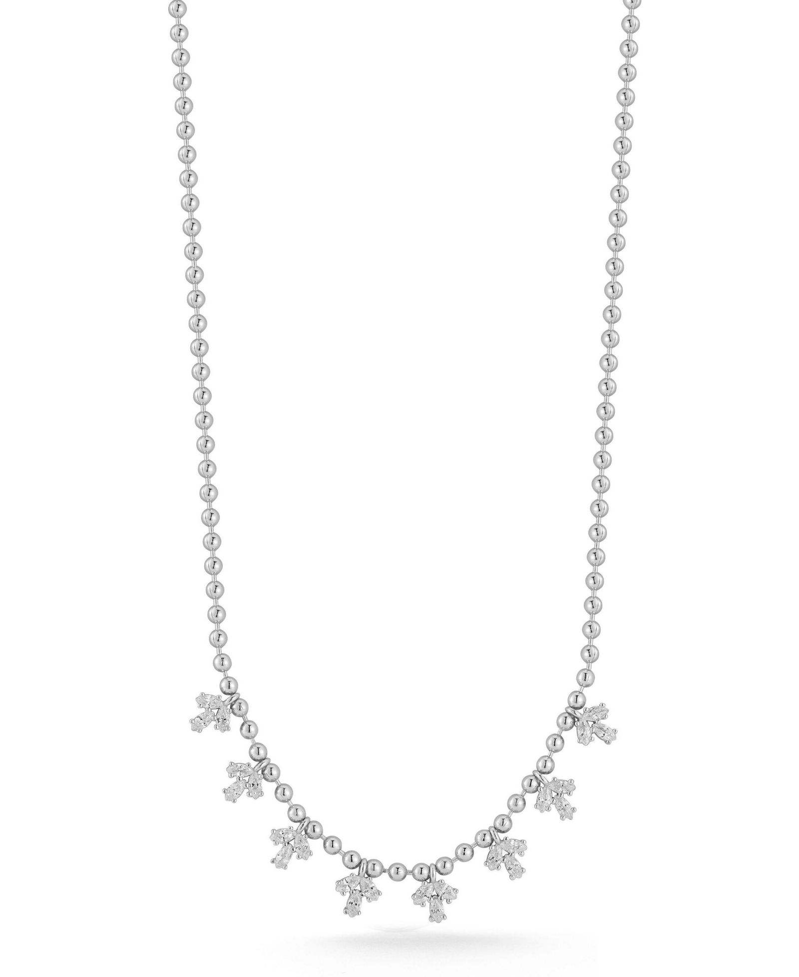 Rachel Zoe ожерелье с подвеской из стерлингового серебра marquise
