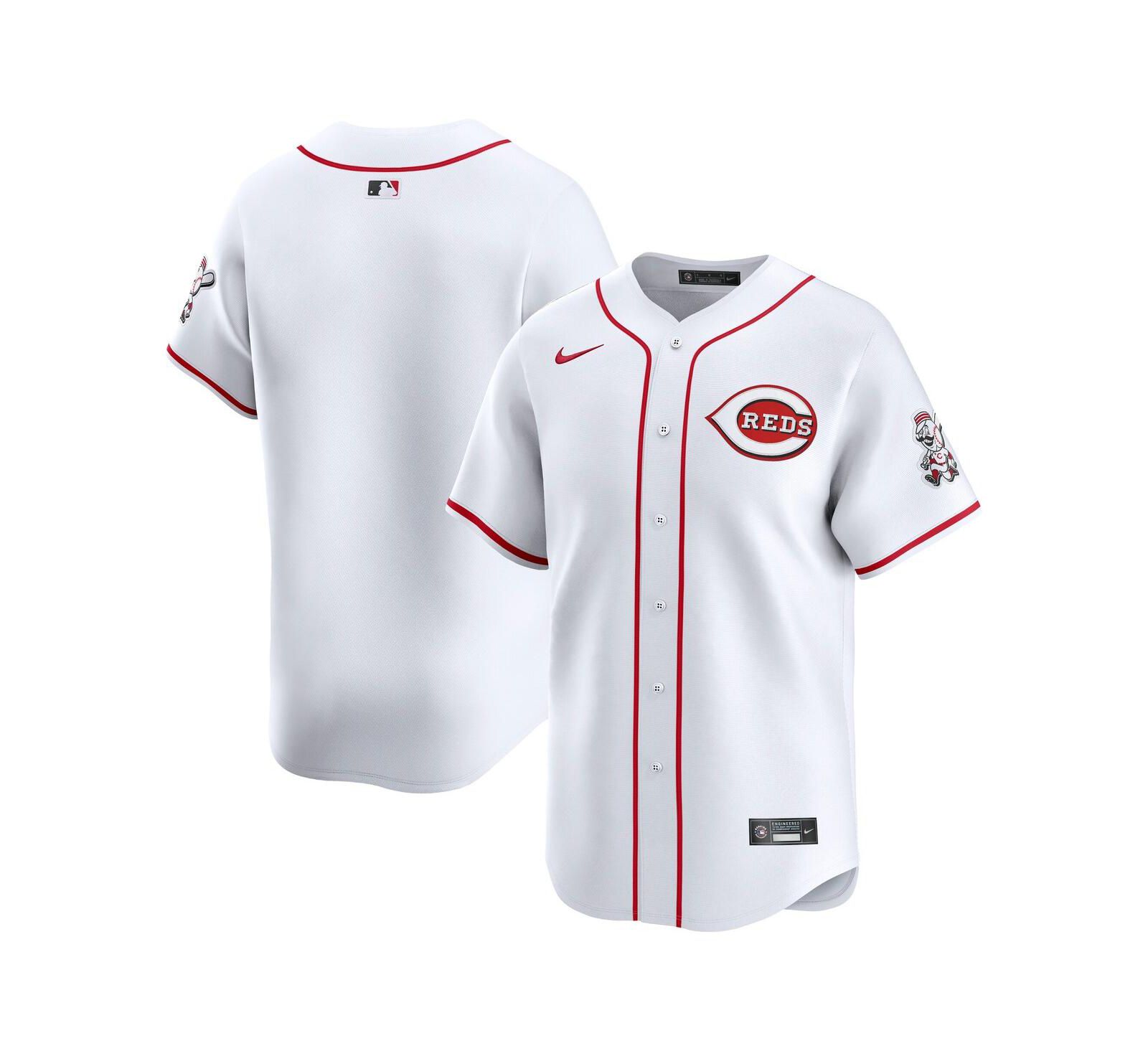 Мужская джерси Nike White Cincinnati Reds Home Limited