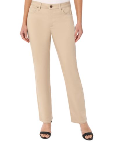 Jones New York Petite Lexington Straight-Leg Denim Jeans