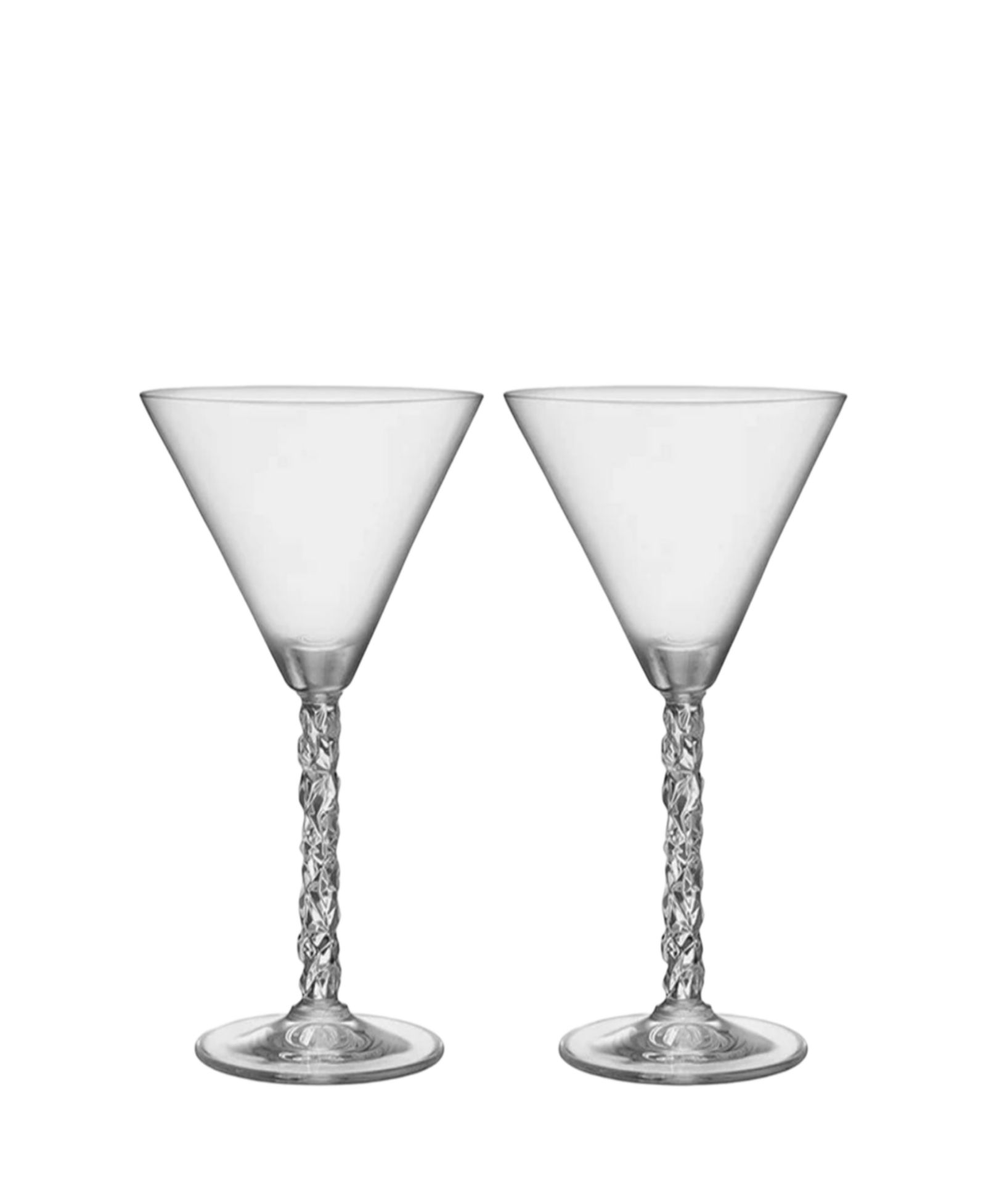 Orrefors Бокалы для мартини Carat Crystal, набор из 2 шт