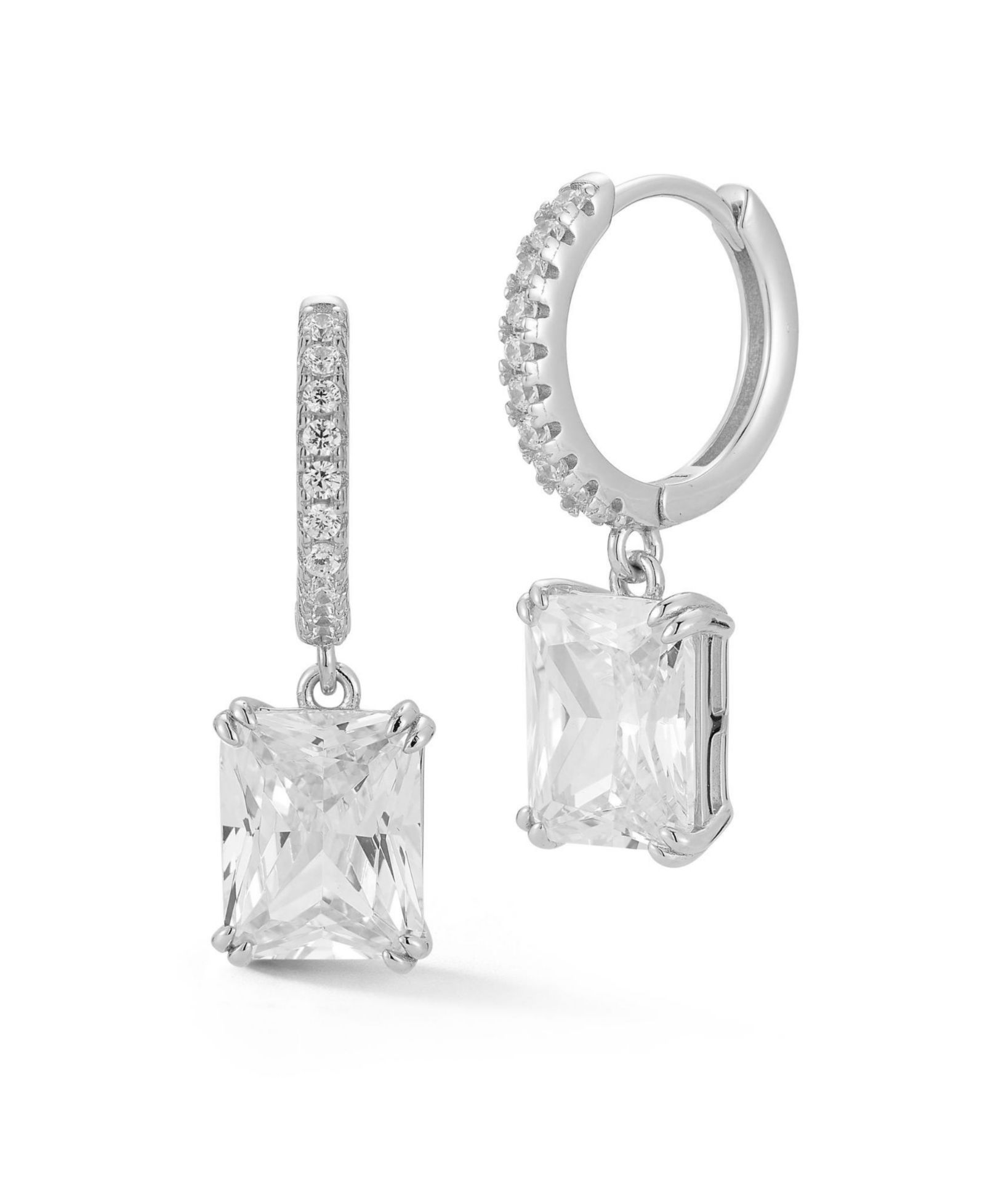 Серьги Rachel Zoe Plated Sterling Charm