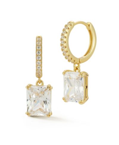Серьги Rachel Zoe Plated Sterling Charm