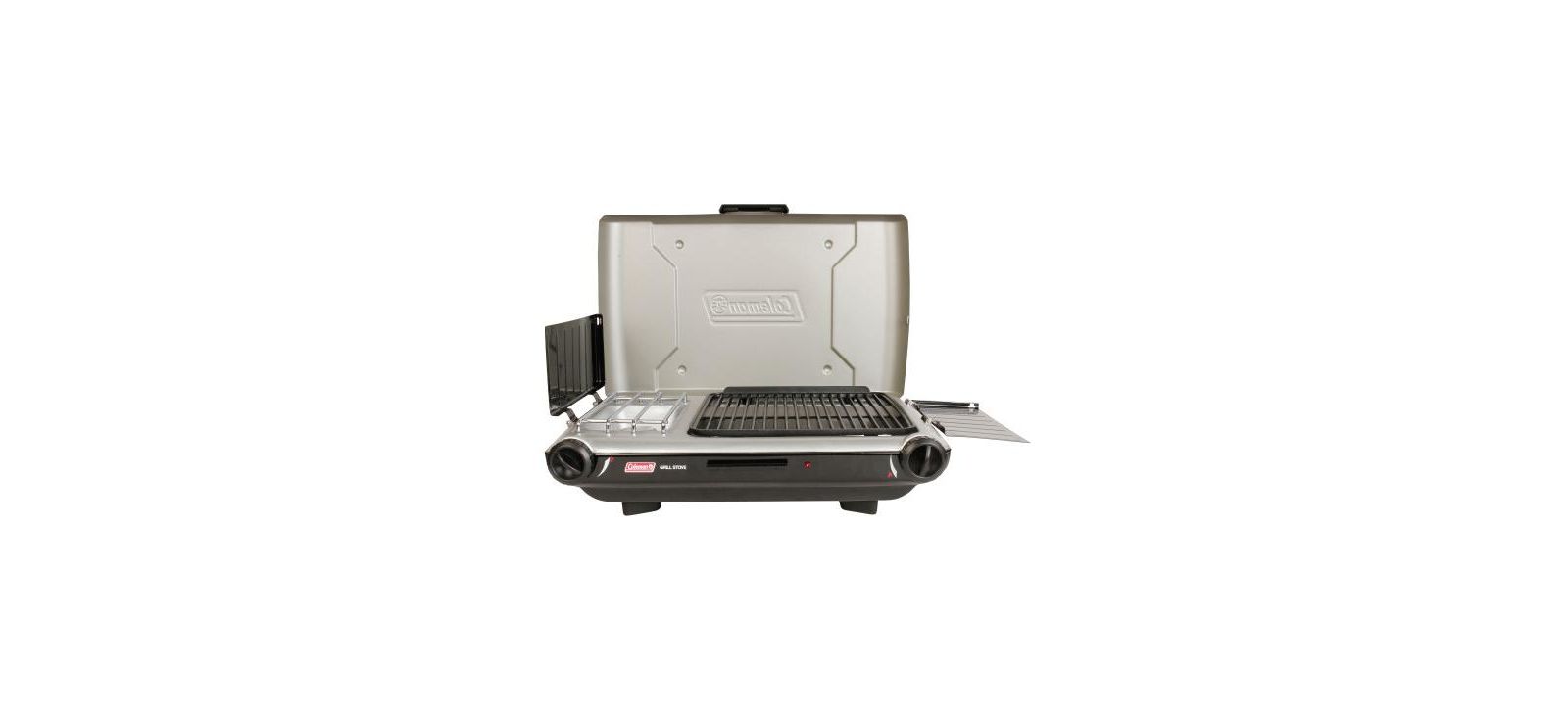 Coleman Tabletop Propane Gas Camping 2-in-1 Grill/Stove, 2-Burner