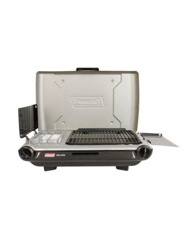 Coleman Tabletop Propane Gas Camping 2-in-1 Grill/Stove, 2-Burner