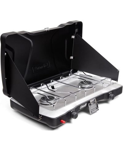 Coleman Triton+ 2-Burner Propane Gas Camping Stove