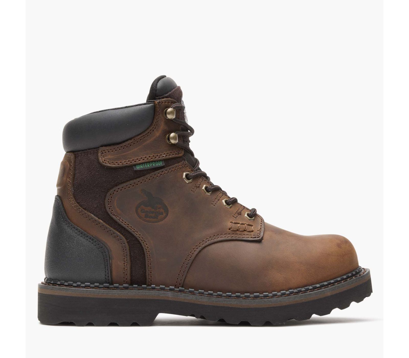 GEORGIA BOOT Men's Brookville Waterproof 6" Work Boot