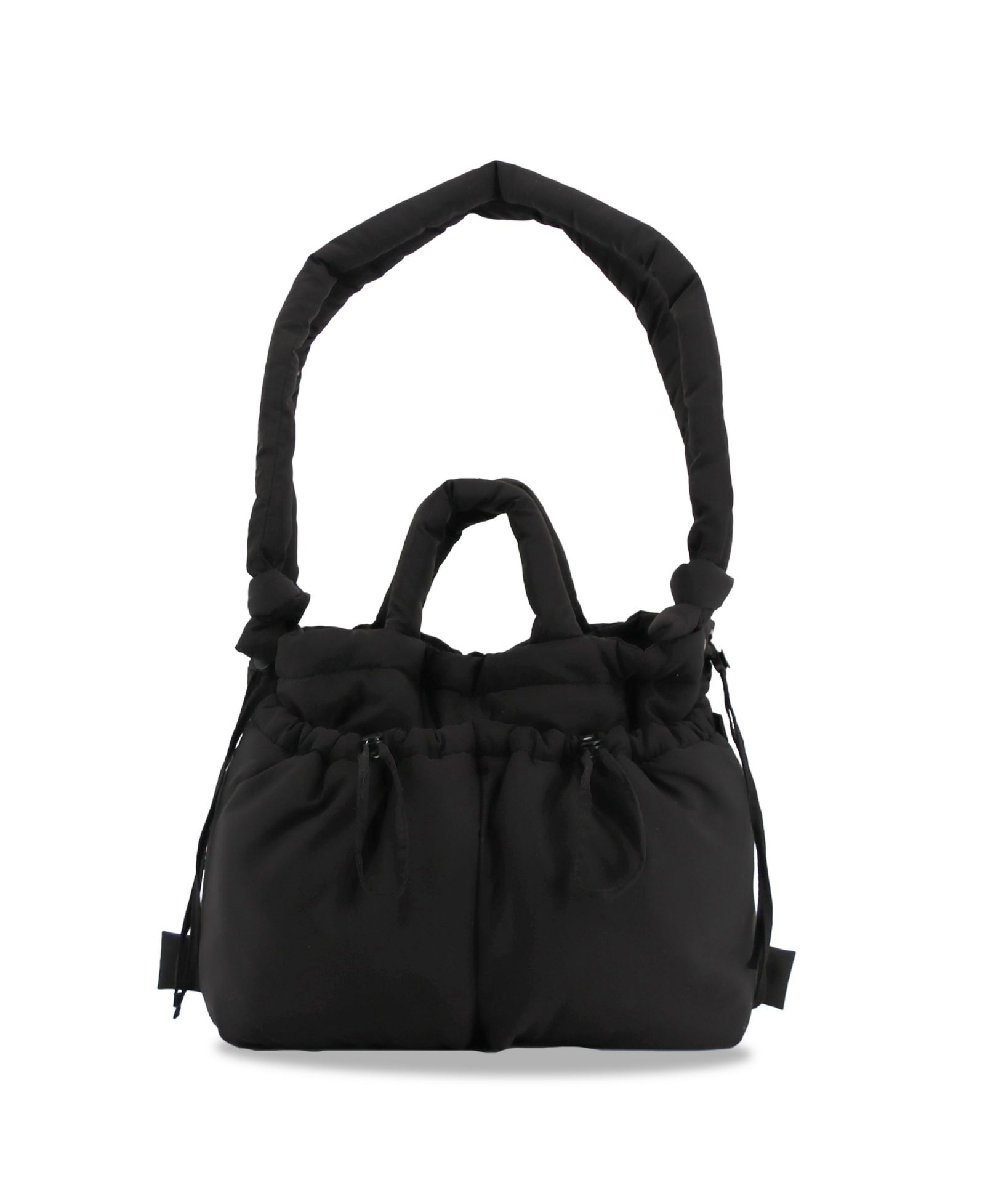 J World Puffy Convertible Tote with Adjustable Handles and Spacious Compartments
