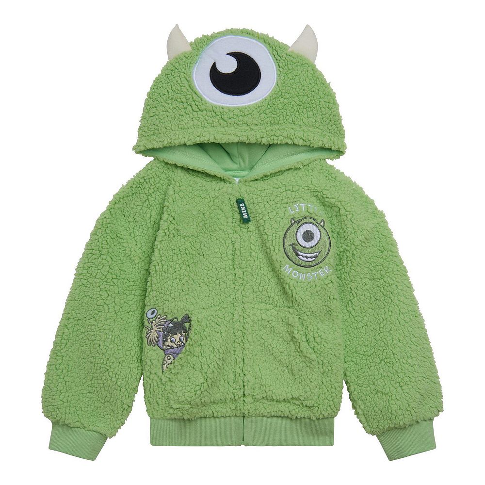Monsters Inc. детский флисовый худи на молнии для косплея
