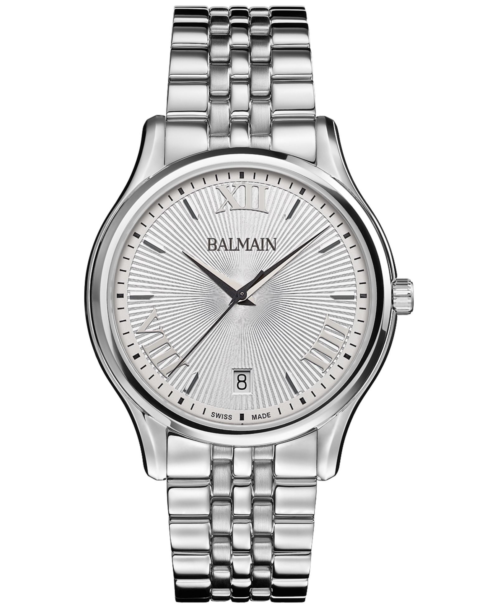 Мужские часы Balmain Swiss Beleganza из нержавеющей стали 40mm