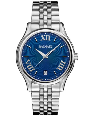 Мужские наручные часы Balmain Swiss Beleganza из нержавеющей стали, 40mm