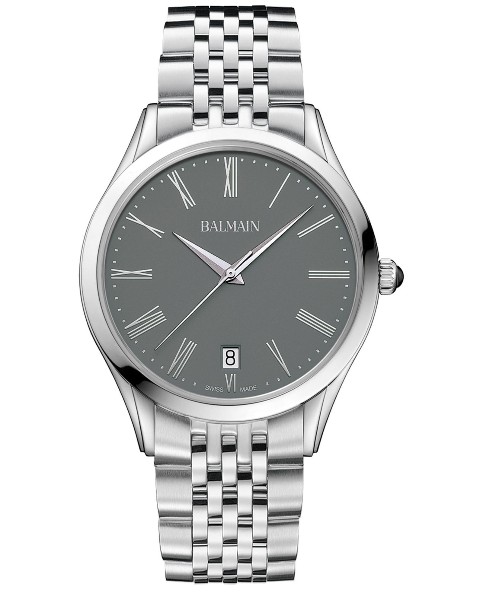 Balmain Men's Swiss Classic R Stainless Steel Bracelet Watch 41mm