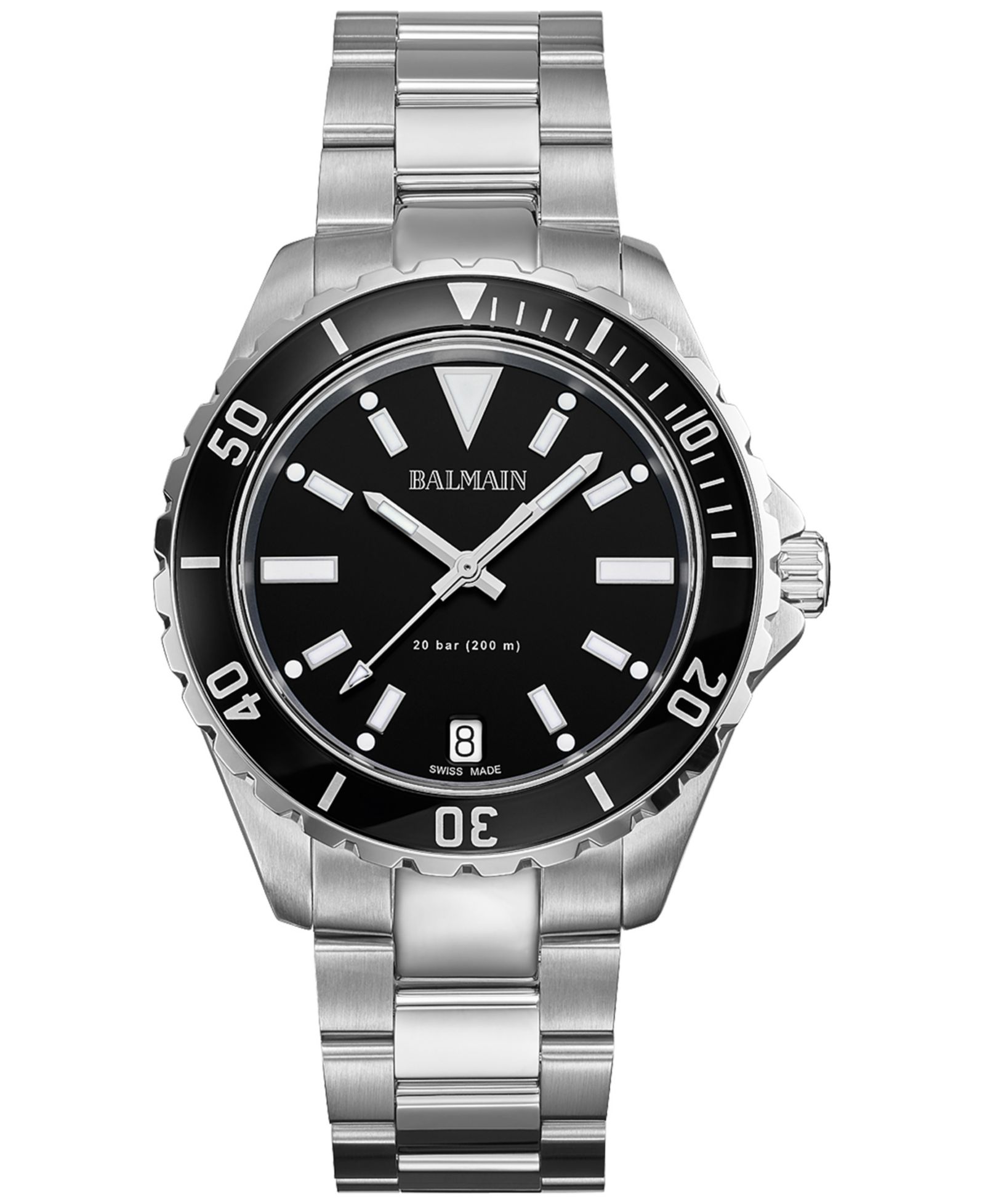 Мужские часы Balmain Swiss Ophrys Stainless Steel 43mm