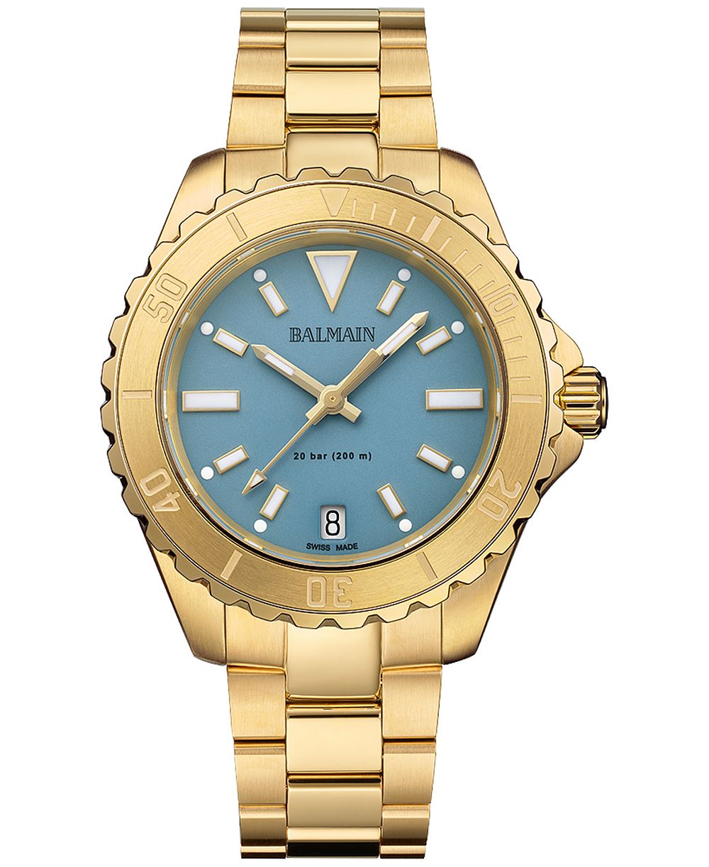 Balmain Женские часы Swiss Ophrys Gold PVD Stainless Steel 35mm