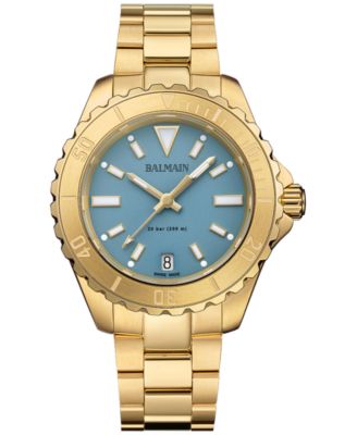 Balmain Женские часы Swiss Ophrys Gold PVD Stainless Steel 35mm
