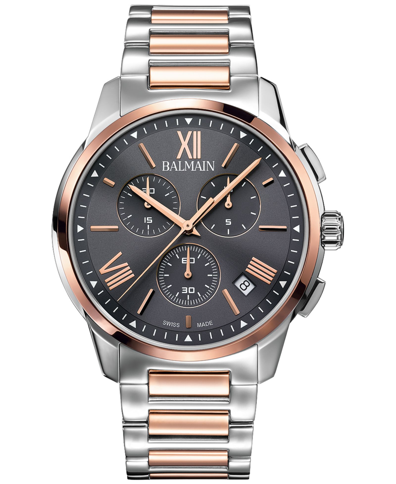 Balmain Мужские часы Swiss Chronograph Madrigal Two-Tone, 42mm
