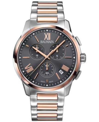 Balmain Мужские часы Swiss Chronograph Madrigal Two-Tone, 42mm