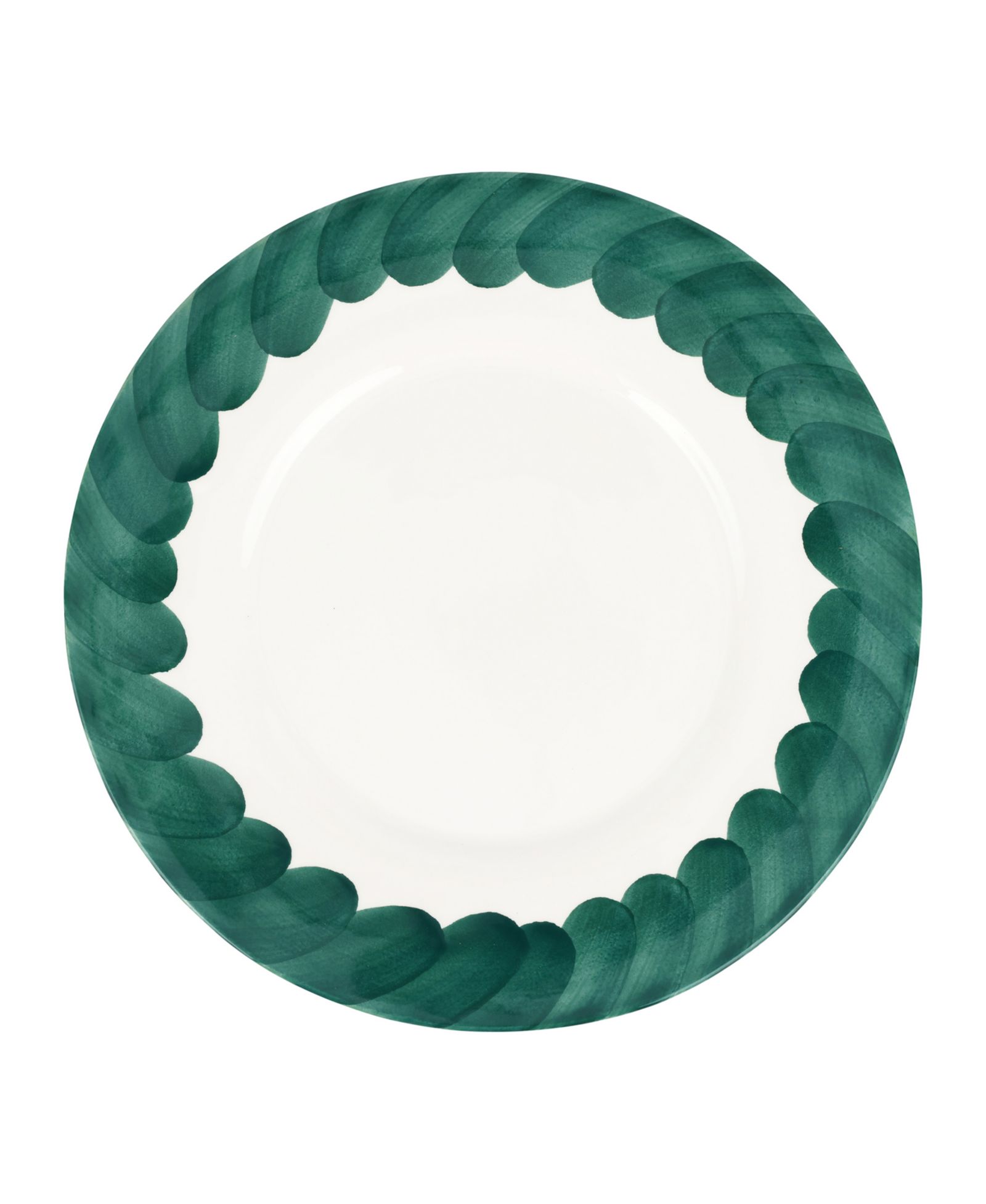VIETRI Lisbon Brushstroke Round Platter