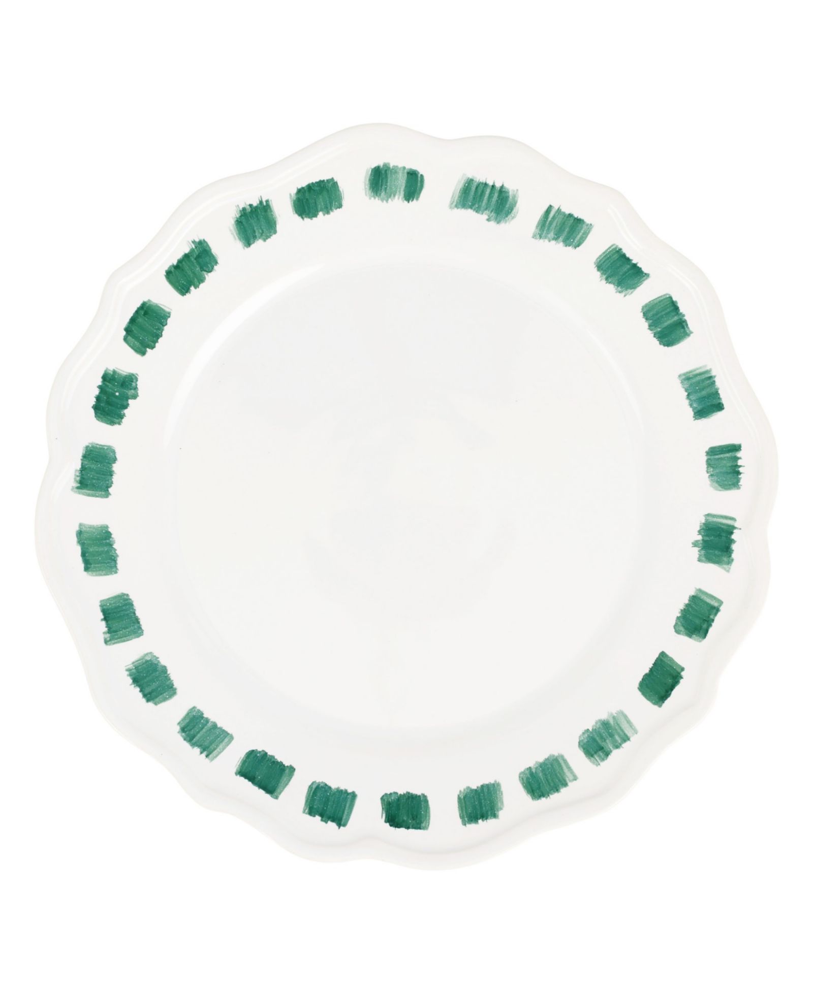 VIETRI Lisbon Stitch Dinner Plate