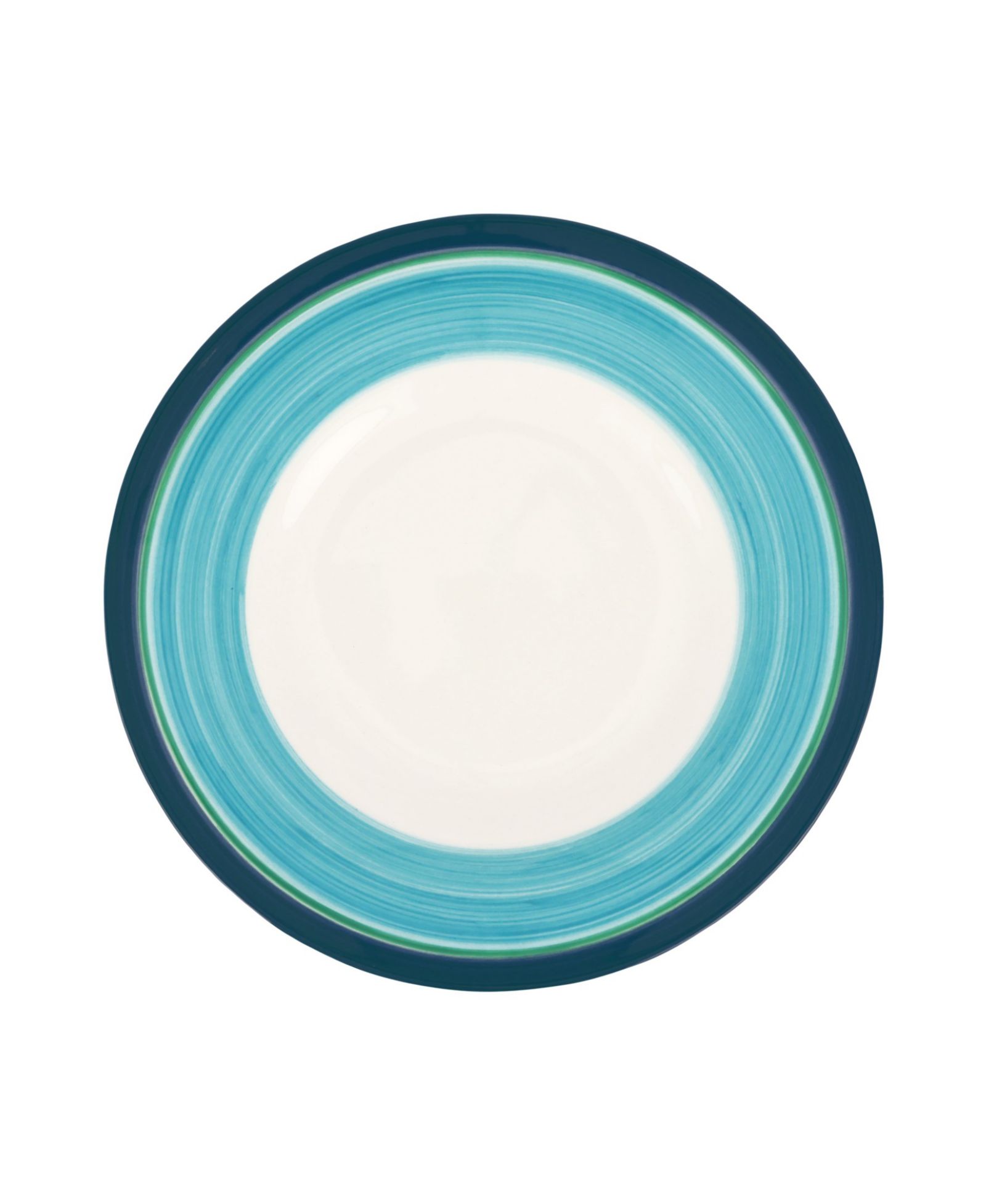 VIETRI Lisbon Stripe Salad Plate