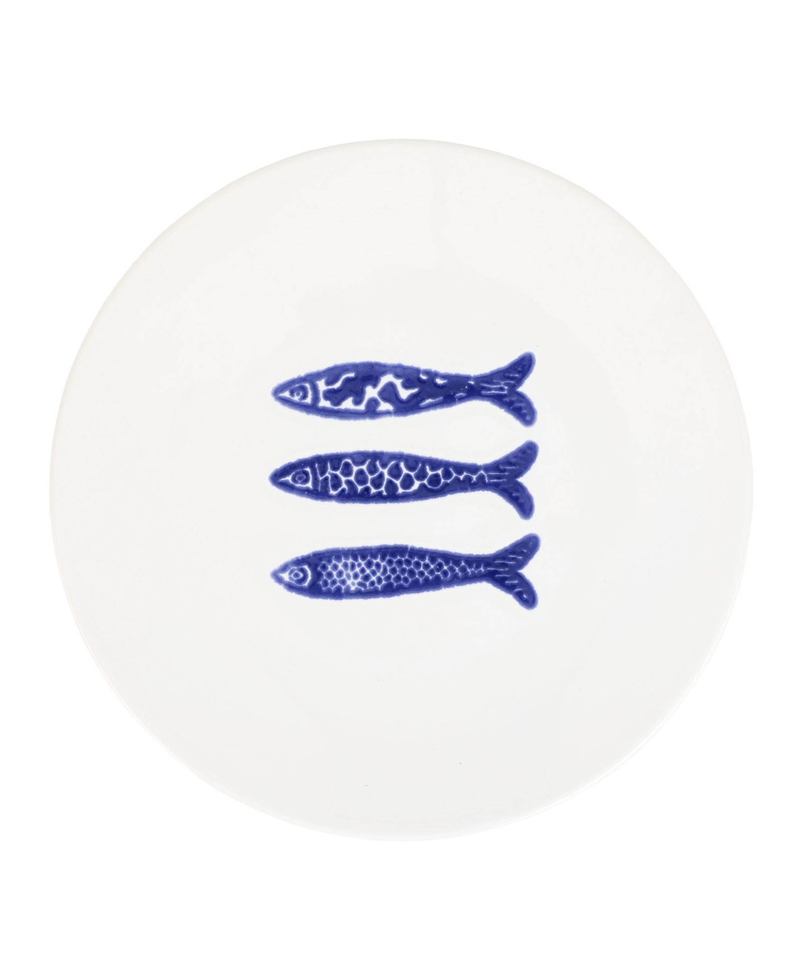 VIETRI Santorini Minnows Salad Plate