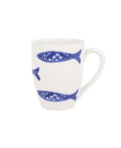 VIETRI Santorini Minnows Mug